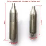 Refillable Carbon Dioxide Gas Cylinder with Stainless Steel Construction