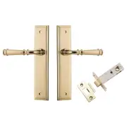 Verona Lever Stepped Backplate Passage Kit