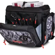 Rapala LureCamo Magnum Fishing Tackle Bag with Moulded Waterproof Bottom and Lid
