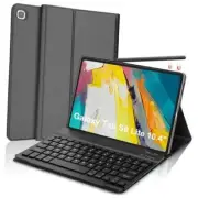 Keyboard Case for Samsung Galaxy Tab S6 Lite 10.4 Inch 2022/2020 Model (SM Grey