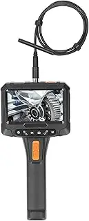 POENVFPO Dual Lens Articulating Borescope Endoscope Camera with 5in Display for Accurate Inspection Ideal for Mechanics and Engineers (5m / 16.4ft)