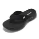 Skechers 拖鞋 Go Walk 6 Sandal 男鞋 黑 白 夾腳拖 涼拖鞋 [ACS] 229129BKW