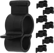 Amosfun 8pcs Umbrella Holder Trunk Outdoor Hook Umbrella Hanger Umbrella Rack Auto Car Umbrella Bracket Car Hangers Bag Hanger for Car Auto Umbrella-Holder Car Purse Hanger Black Plastic