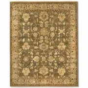 Hand-Knotted Wool Rug - Persian Vintage Area Carpet - 8x10 ft Traditional.