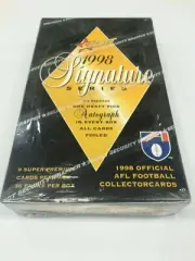 1998 Select AFL Signature Card Series Factory Box (36 pks)-1st Draft Pick Set