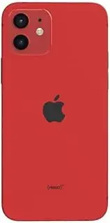 Apple iPhone 12 Mini Red 256GB (Renewed)