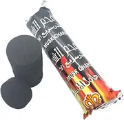 Lump Charcoal for Grilling – Quick-Burning Fruit Wood BBQ Charcoal | Low Ash Charcoal Briquettes, Smokeless and Easy to Light, Clean Heat Source for Barbecue, Smoker, and Outdoor Cooking