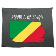 Republic Of Congo Country Flag Nationality - Gym Sports Towel