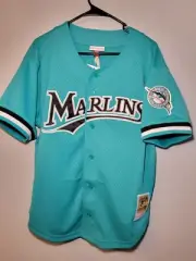 Authentic Andre Dawson 1995 Florida Marlins Mitchell & Ness Jersey Men’s Large