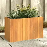 Raised Garden Bed, Elevated Planter Box Plant Container 59x27.5x35 cm Solid Wood Acacia
