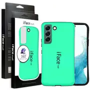 iFace Case For Galaxy S22 Slimming Drop Proof Shockproof Hard Silicone Back Cover (Mint)