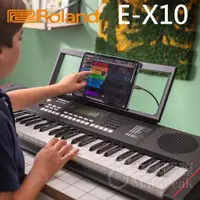 在飛比找蝦皮購物優惠-【原廠保固兩年】Roland E-X10 樂蘭 61鍵 電子