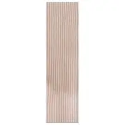 Ticking 20x54 Reversible Table Runner, Red