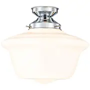 Carlton30 Chrome DIY Batten Fix Lights Glossy Victorian Schoolhouse Lighting Period Inspirations
