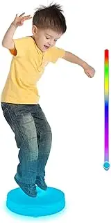 HvaJvny RGB Floor Tile Toy, Touch Sensor Color Changing Toy, Outside Game Toys for Kids