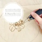 23pcs Wire Nibs Tips Wood Burning Letter Tips Pyrography Heating Wire