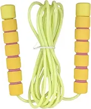 Jump Rope, Kids Skipping Cord, Lightweight Speed Trainer, Knot-Proof Foam Handle, PVC 80g Non-Slip Comfortable Grip, Great for Indoor Exercise, Home Fitness Routines