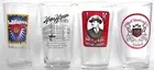 Wisconsin closed beer, brewery pint glasses, set of 12