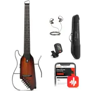 【OPEN BOX】Donner HUSH-I Mute Acoustic-Electric Guitar Kit - Sunset