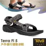 在飛比找遠傳friDay購物優惠-【美國 TEVA】男 Terra Fi 5 戶外健行運動涼鞋