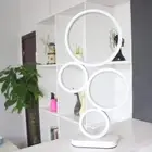 Modern Spiral Table Desk Lamp LED Dimmable Bedside Reading Night Light