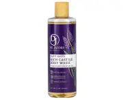 Dr. Jacobs Naturals, Plant-Based Rich Castile Body Wash, Lavender Essential Oil, 16 oz (473 ml)