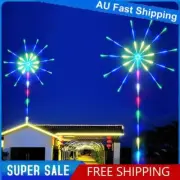 Bluetooth Smart Fireworks LED Light Starburst Xmas Garden Night Lamp Decors