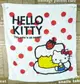 【震撼精品百貨】Hello Kitty 凱蒂貓 中毛巾 紅色點點 震撼日式精品百貨
