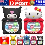 Kids Pop Push it Game Controller Sensory Fidget Toy Electronic Whack Mole Gift