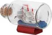 Nautical Home Decor Cruise Ship Model in Glass Bottle Ocean Drift Bottle Ornament