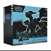 Pokemon Scarlet & Violet Black Bolt Elite Trainer Box Case PRESALE