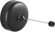 BESy Retractable Clothesline SUS304 Stainless Steel Clothes Dryer Adjustable Stainless Steel Rope String Hotel Style Heavy Duty,9.2 Feets,Black Finish, Round Style