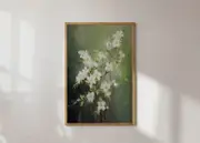 [Namly Design] Poster - White Blossom Portrait