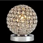 Modern Chrome Crystal Table Lights Bedroom Light Bedside Lamp Table Lamp