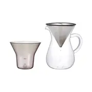 Kinto SCS-02 Coffee Carafe Brew Set 300ml Stainless Steel Filter