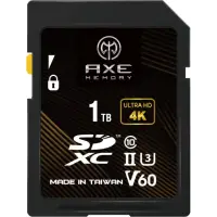 在飛比找momo購物網優惠-【AXE MEMORY】專業級SDXC 1TB V60 UH