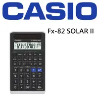 在飛比找ETMall東森購物網優惠-CASIO FX-82 II SOLARⅡ國家考試專用計算機