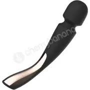 Lelo Smart Wand 2 Black Medium 10 Speed Vibrating Wand