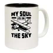 My Soul Is In The Sky Plane Pilot Mug Cup