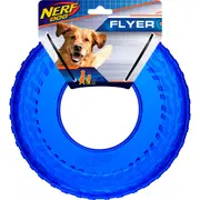 Nerf Dog Translucent Tire Flyer Blue each