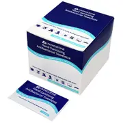 Livingstone Hand Sanitising Antibacterial Towelette Wipe 16 x 20cm 100 Bag x8