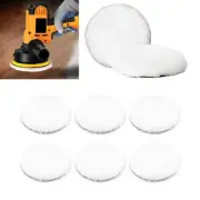 8 pcs 5 inch polishing Buffing Pads for Orbital 5" polishing Pads Hook and Lo...