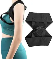 Shoulder Posture Corrector | Back Shoulder Postures Correction Belt - Relief Accessories Invisible Body Support Belt for Yoga Running Hiking Home Offices