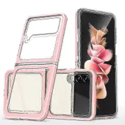 Qazx Phone Case For Phone Case For Samsung Galaxy Z Flip 3 5g Pc Phone Case/multicolor Matte Phone Case Asdf(pink Christmas