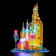 LED Lighting Kit For LEGO Mini Disney Ariel's Castle 40708 (LIGHTS ONLY)