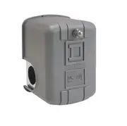 Square D 1 Port 1/4 in MNPT DPST 40 to 150 psi Pressure Switch 9013FHG19J52