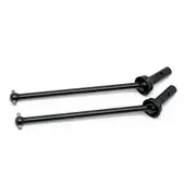 2Pcs Metal Front Rear CVD Drive Shaft Set for ARRMA Mojave 1/7 6S V2 4WD RC Truck Car Upgrade Parts Black