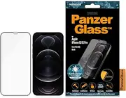 PanzerGlass™ Screen Protector iPhone 12 12 Pro screen protector full coverage, case friendly, anti fingerprint, anti bacterial, tempered glass, scratch resistant, glass screen protector