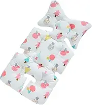 INOOMP Breathable Cushion Soft Cotton Mat for Seats and High Chairs Supportive Head Protector for Travel and Outdoor Use Multi Purpose Comfort