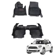 Floor Mats for Mini Countryman 2017-2023 | Custom Fit Leather Floor Mat